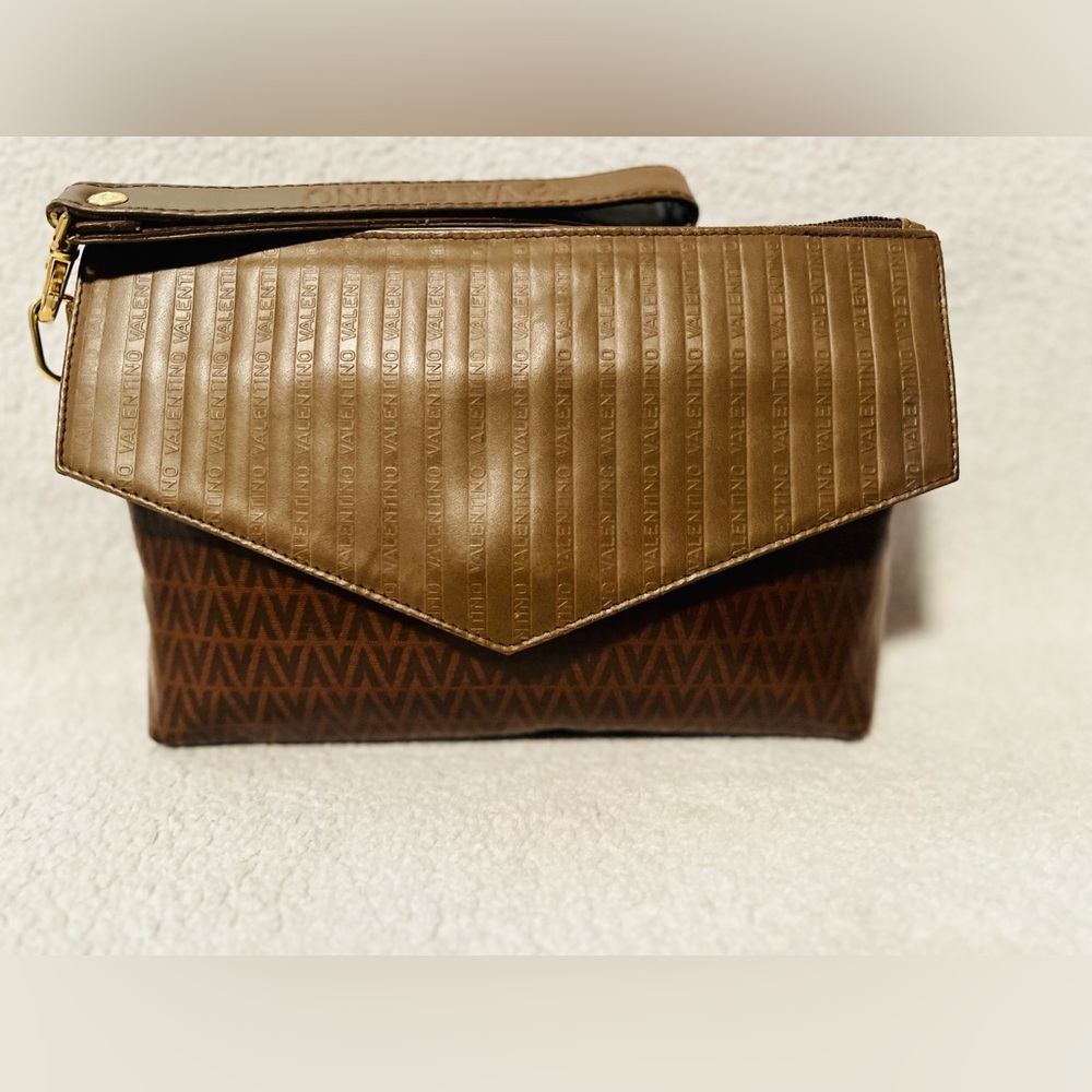 Mario Valentino Monogram Clutch/Wristlet